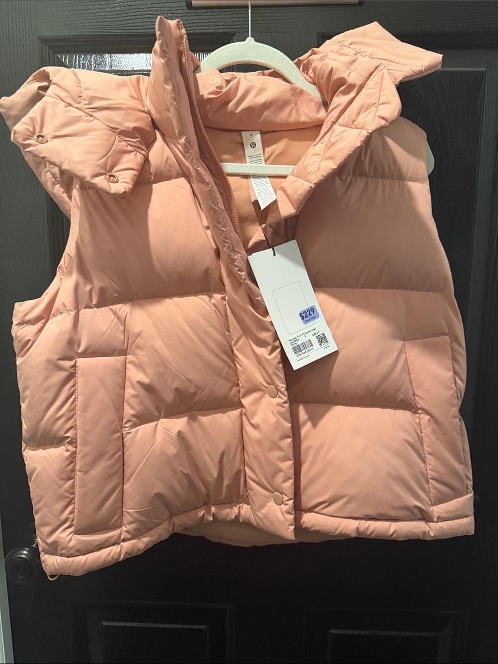 lululemon athletica Womens Peach Puffer Vest
